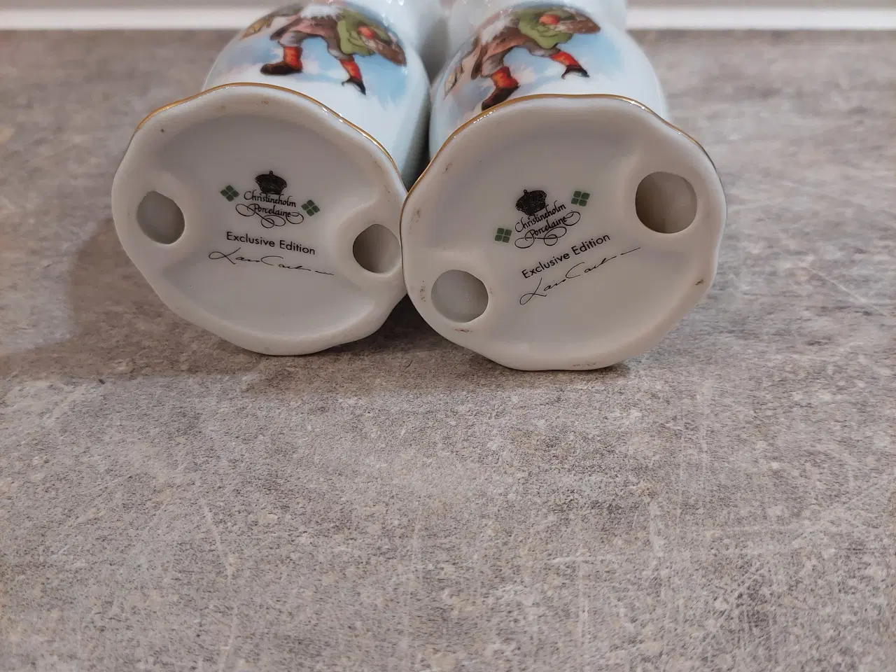 Billede 6 - Christineholm juletallerkner og lysestager 