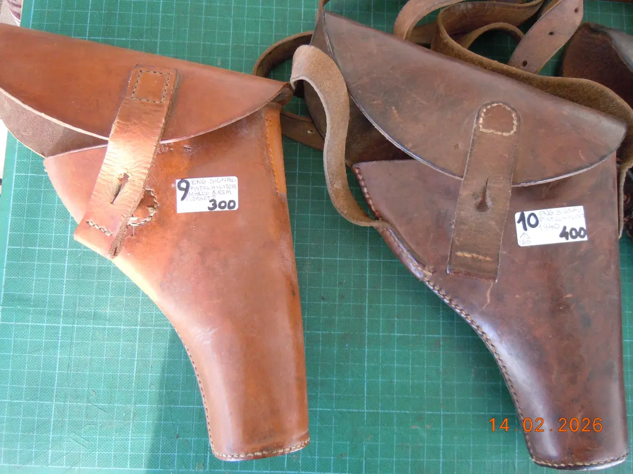 Billede 5 - Pistol og revolverhylstre, antikke+nyere. Fra 175