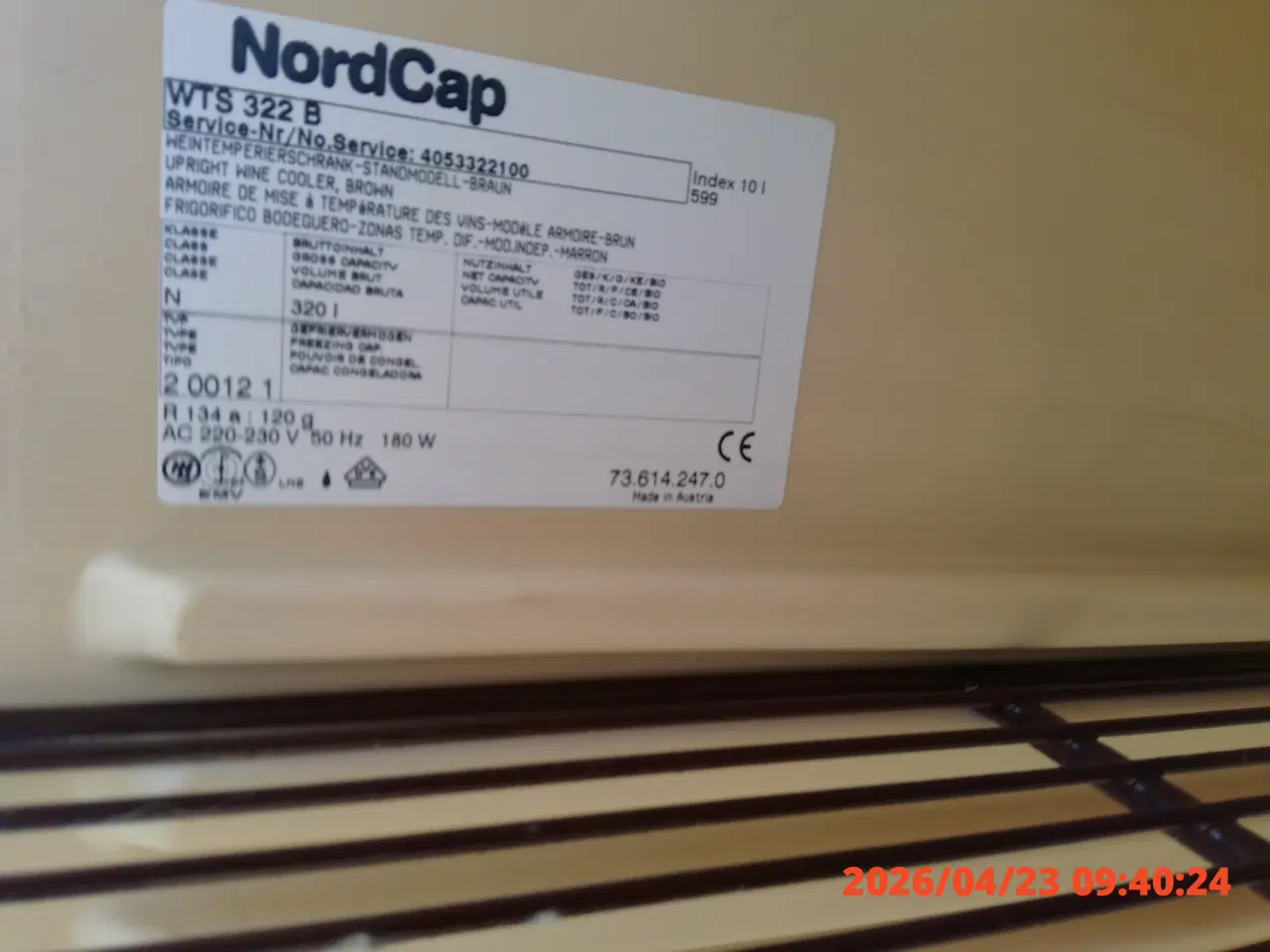 Billede 6 - Vinkøleskab