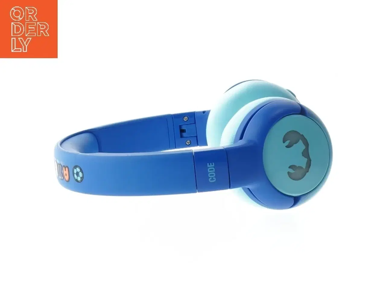 Billede 4 - Blå børnehovedtelefoner fra Code (str. Ø 16 cm)