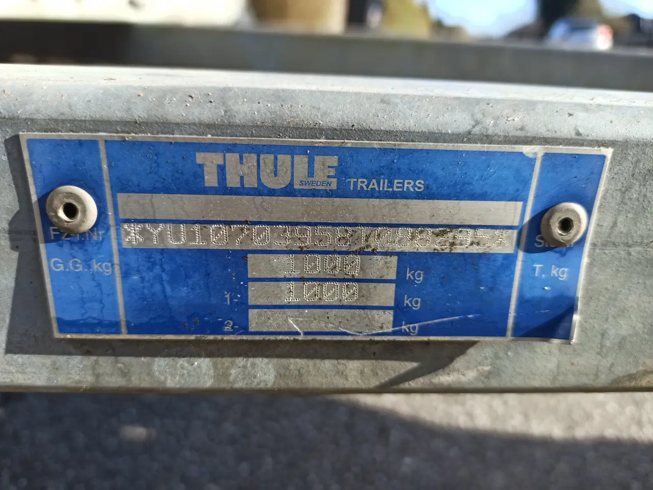 Billede 5 - Cargo trailer 1000 kg Thule 