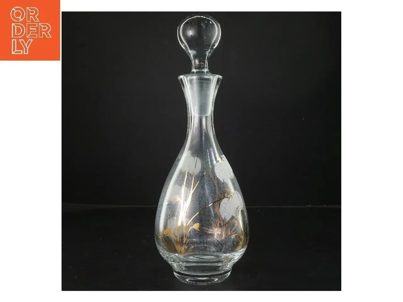 Billede 1 - Glas karaffel med prop (str. 37 cm)