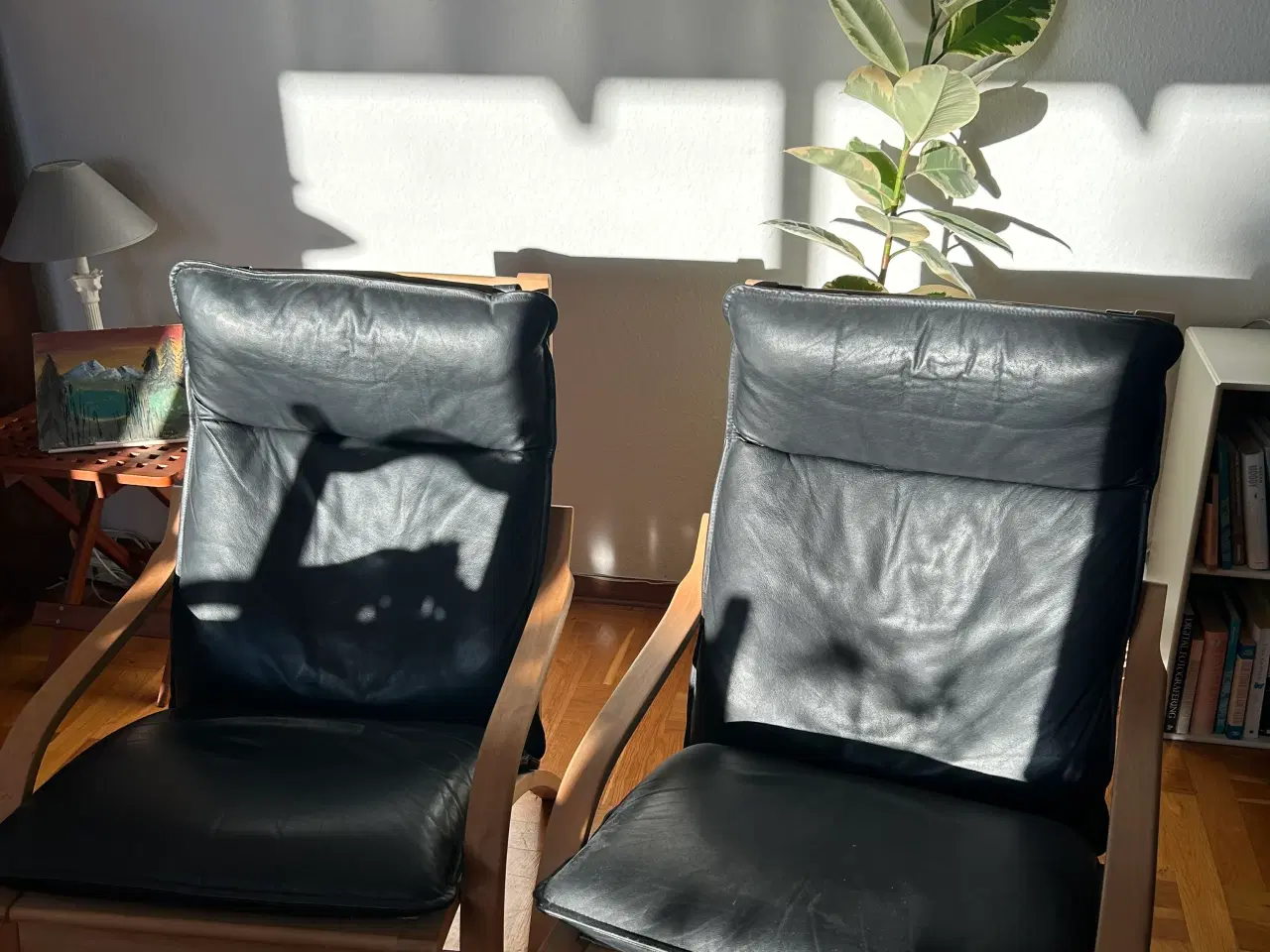 Billede 6 - Børge Mogensen læderstole 2 stk.