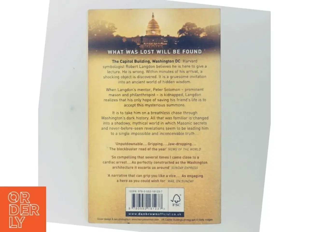 Billede 3 - The Lost Symbol af Dan Brown (Bog)