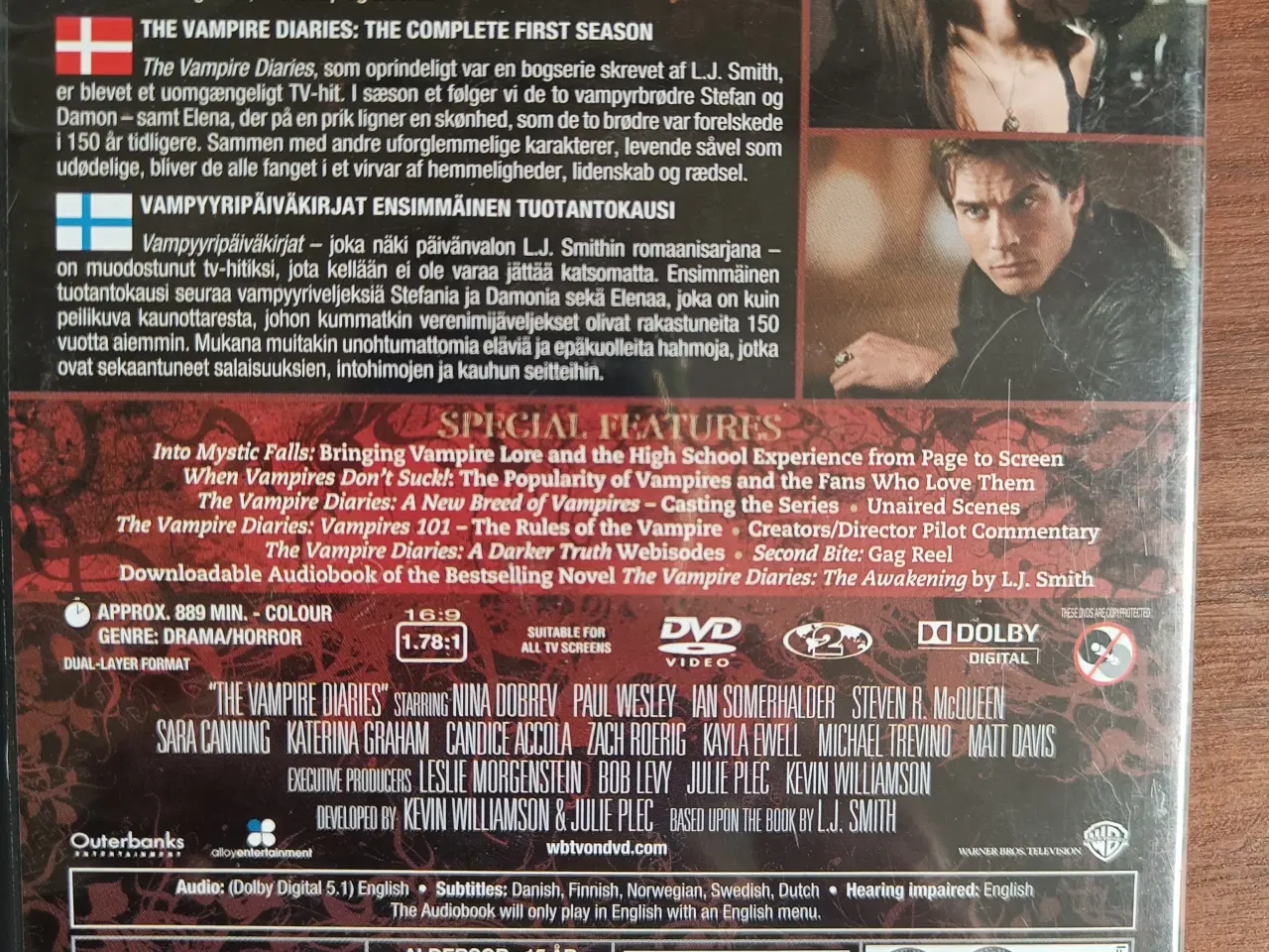 Billede 3 - DVD The Vampire Diaries 1. Sæson