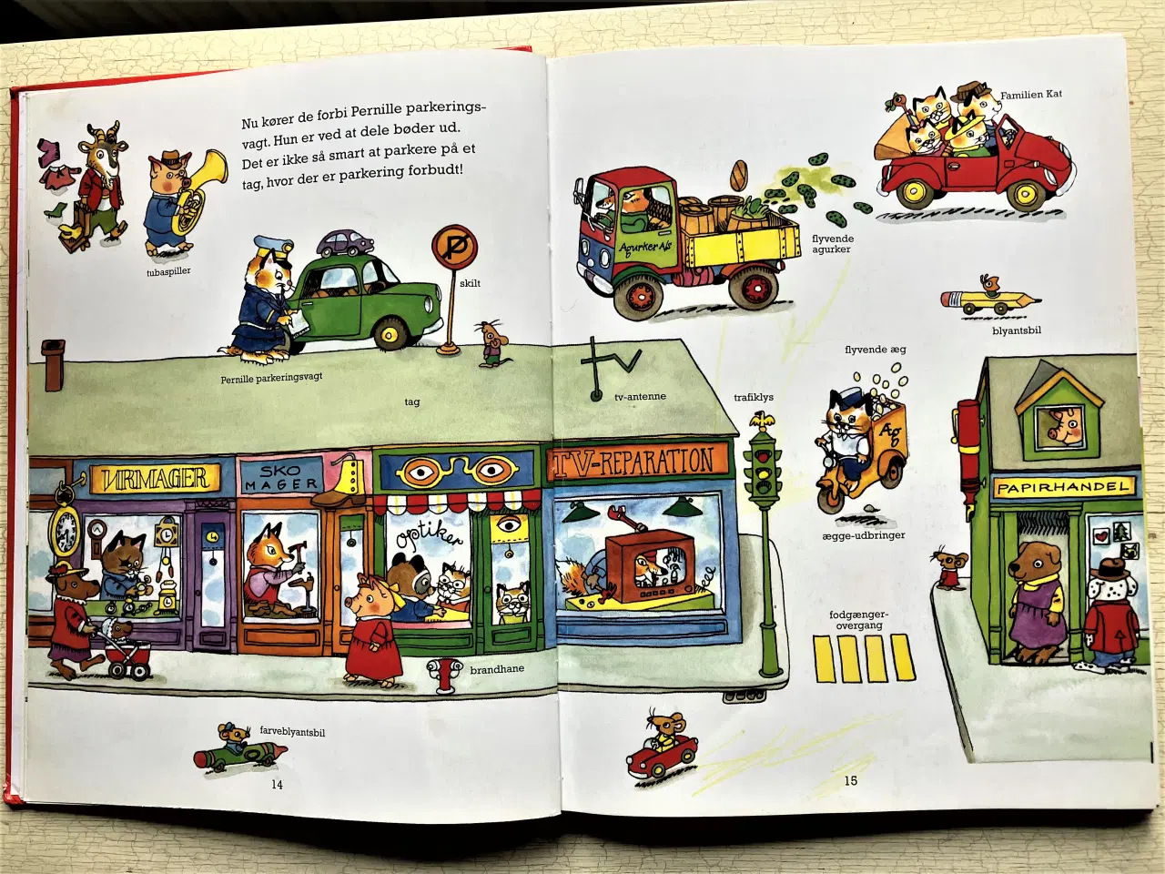 Billede 3 - Richard Scarry's Lille STORE Bog