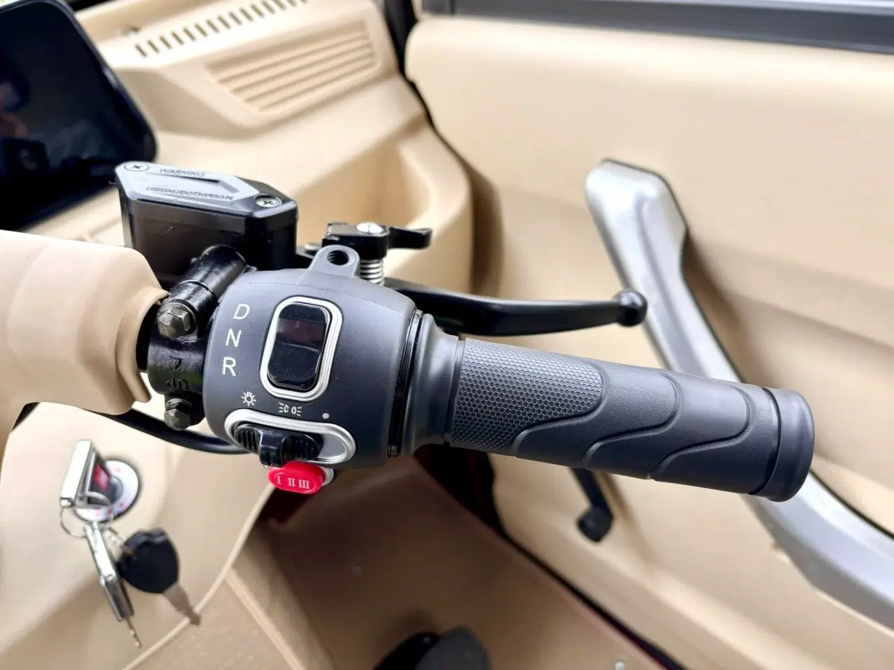 Billede 12 - LuxCap Pickup Kabinescooter Rød