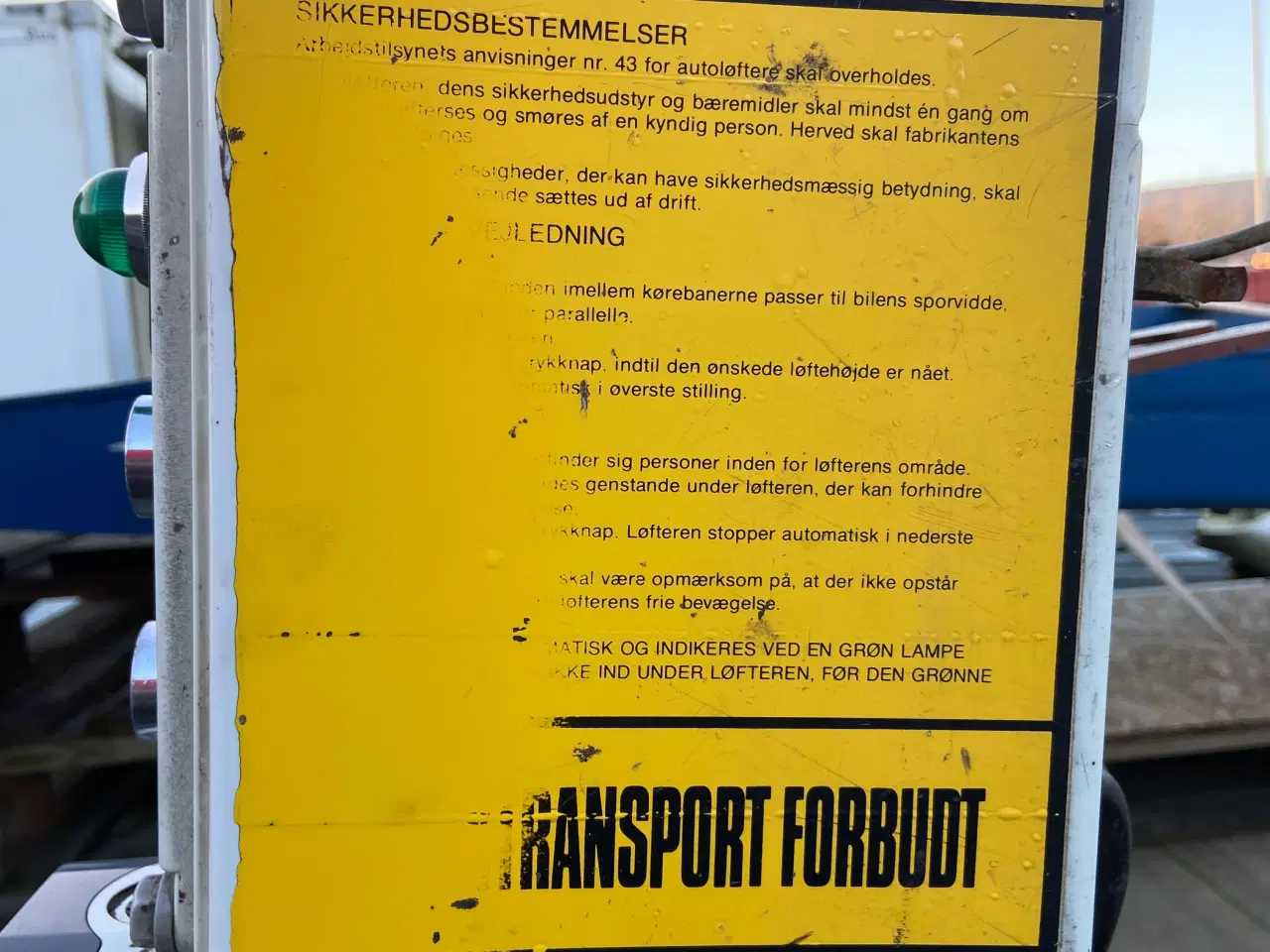 Billede 4 - 4 søjlet lift stenhøj 