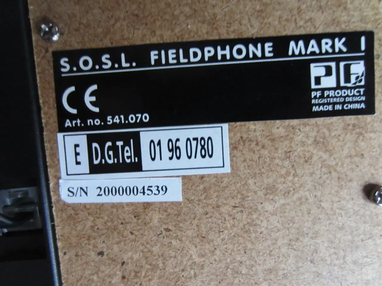 Billede 6 - Spirit of St. Louis FieldPhone Mark 1