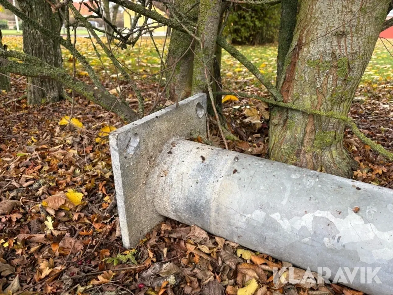 Billede 6 - Galvaniseret mast inkl fod 11m