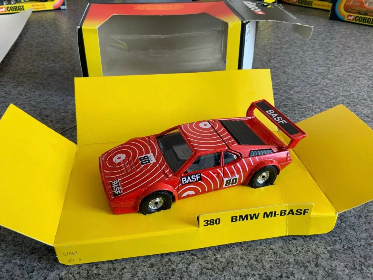Billede 1 - Corgi Toys No. 380 BMW MI-BASF