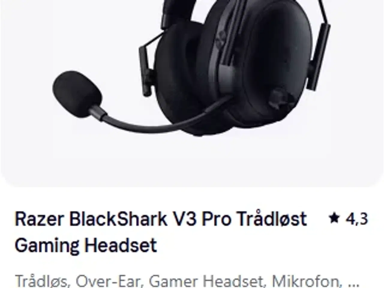 Billede 3 - Razer blackshark v3 pro headset Aldrig brugt