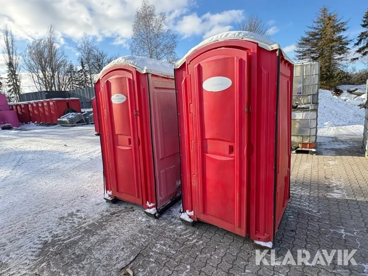 Billede 1 - Toiletkabiner 2 styk