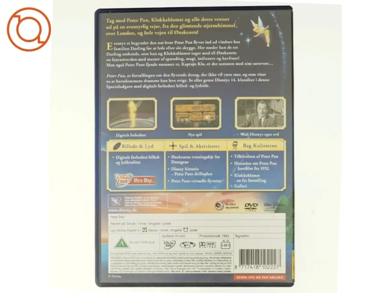 Billede 3 - Peter Pan fra Walt Disney