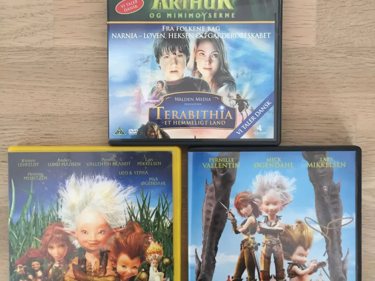 Billede 1 - DVDer: Arthur og Minimoyserne 1+2+3