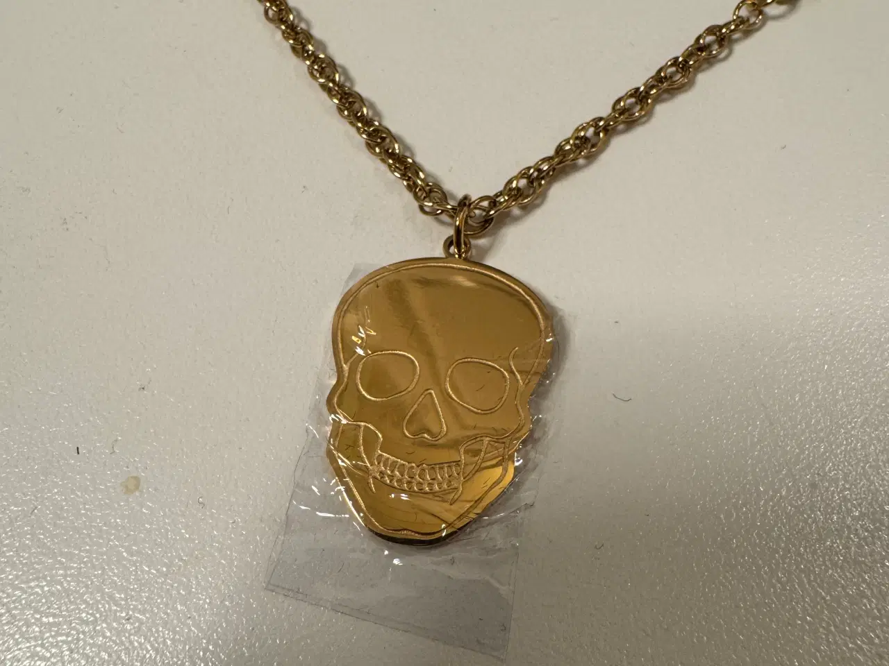 Billede 2 - Guldbelagt halskæde 