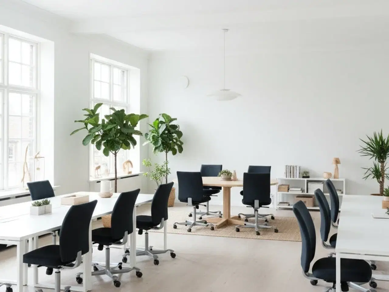 Billede 2 - HÅG H04 4100 Kontorstol – Mørkegrå/Gråt Stel 200 mm