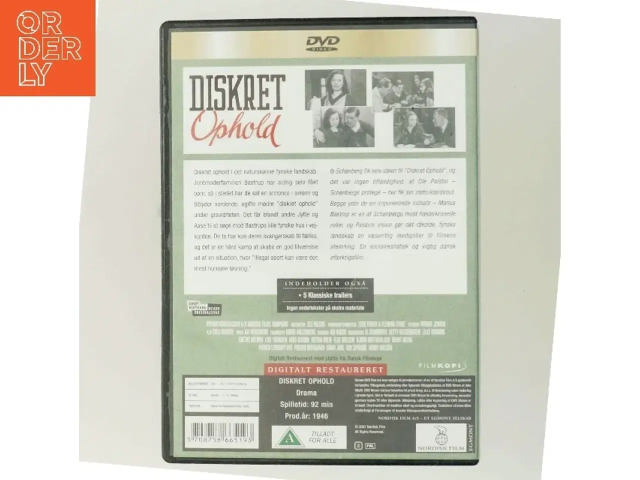 Billede 3 - Diskret Ophold med Marius Bastrup (DVD)