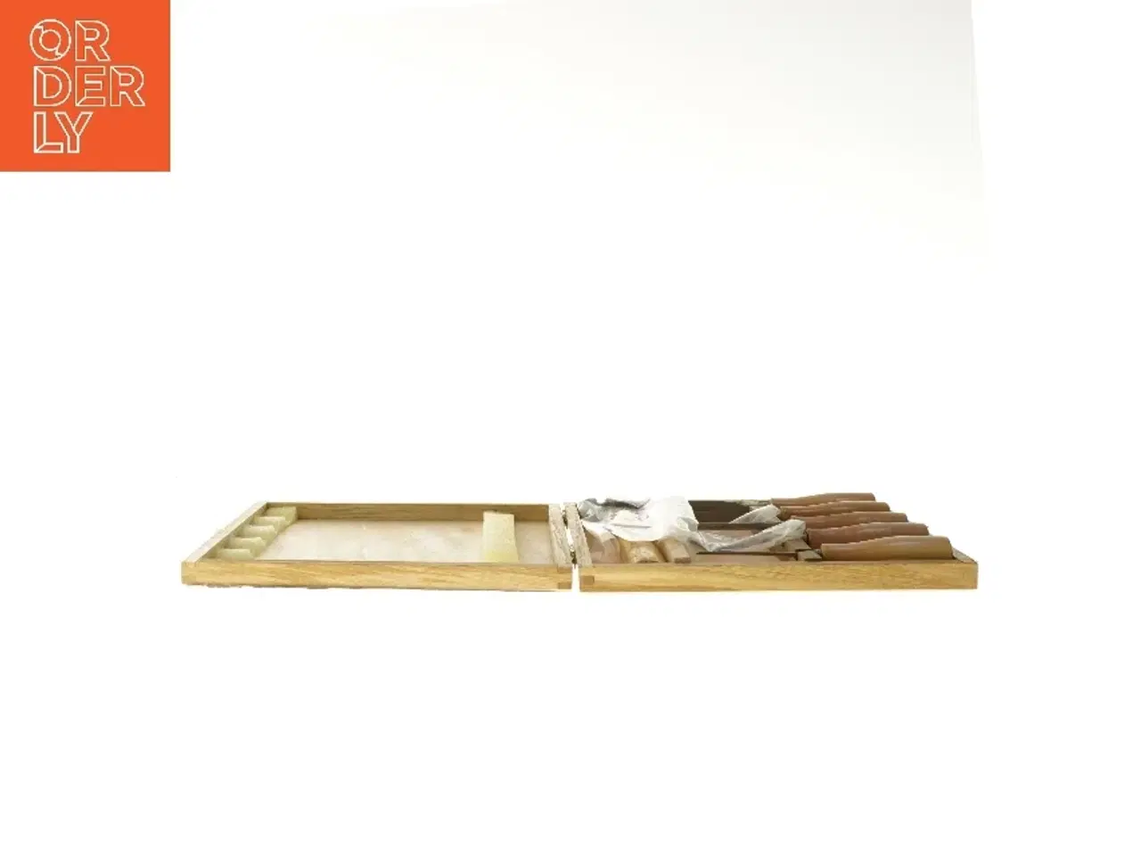 Billede 3 - Sæt med hammer og stemmejern (str. 3x22x22 cm)