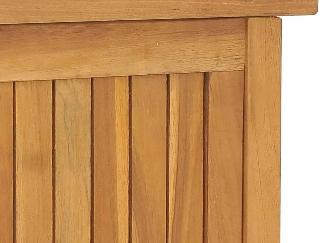 Billede 7 - Opbevaringsboks til haven 150x50x55 cm massivt teaktræ