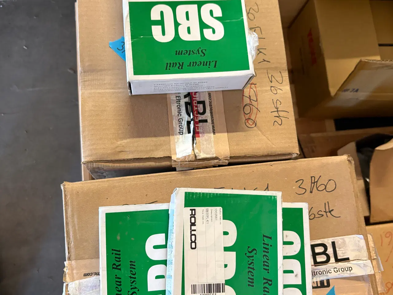 Billede 1 - Lineære føringer K1