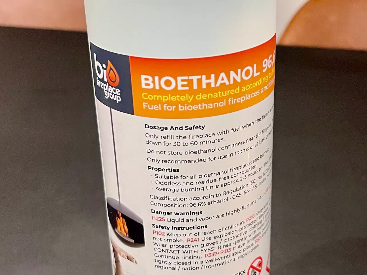 Billede 1 - 7 liter Bioethanol 