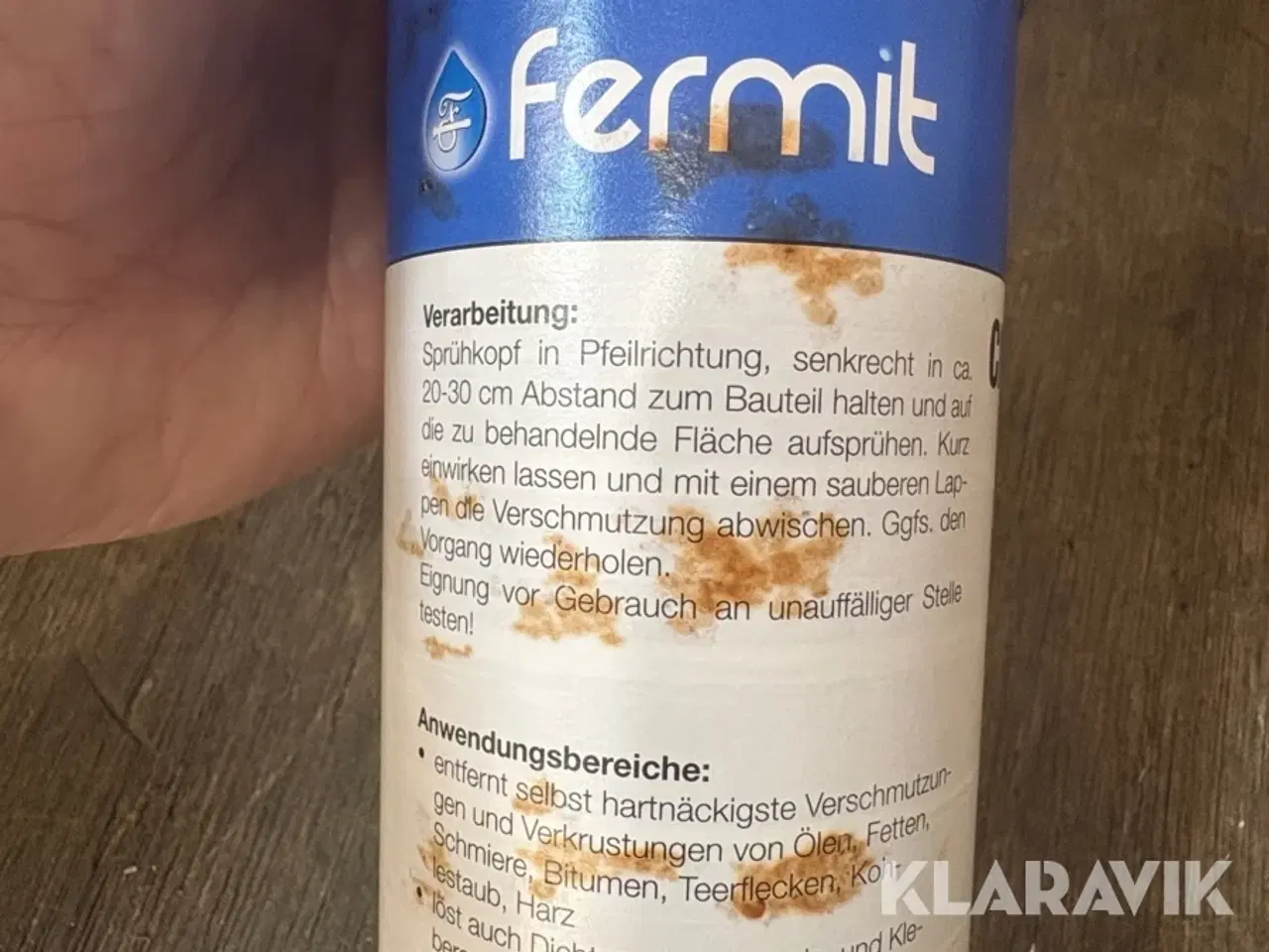 Billede 3 - Rensemiddel Fermit 16 styk
