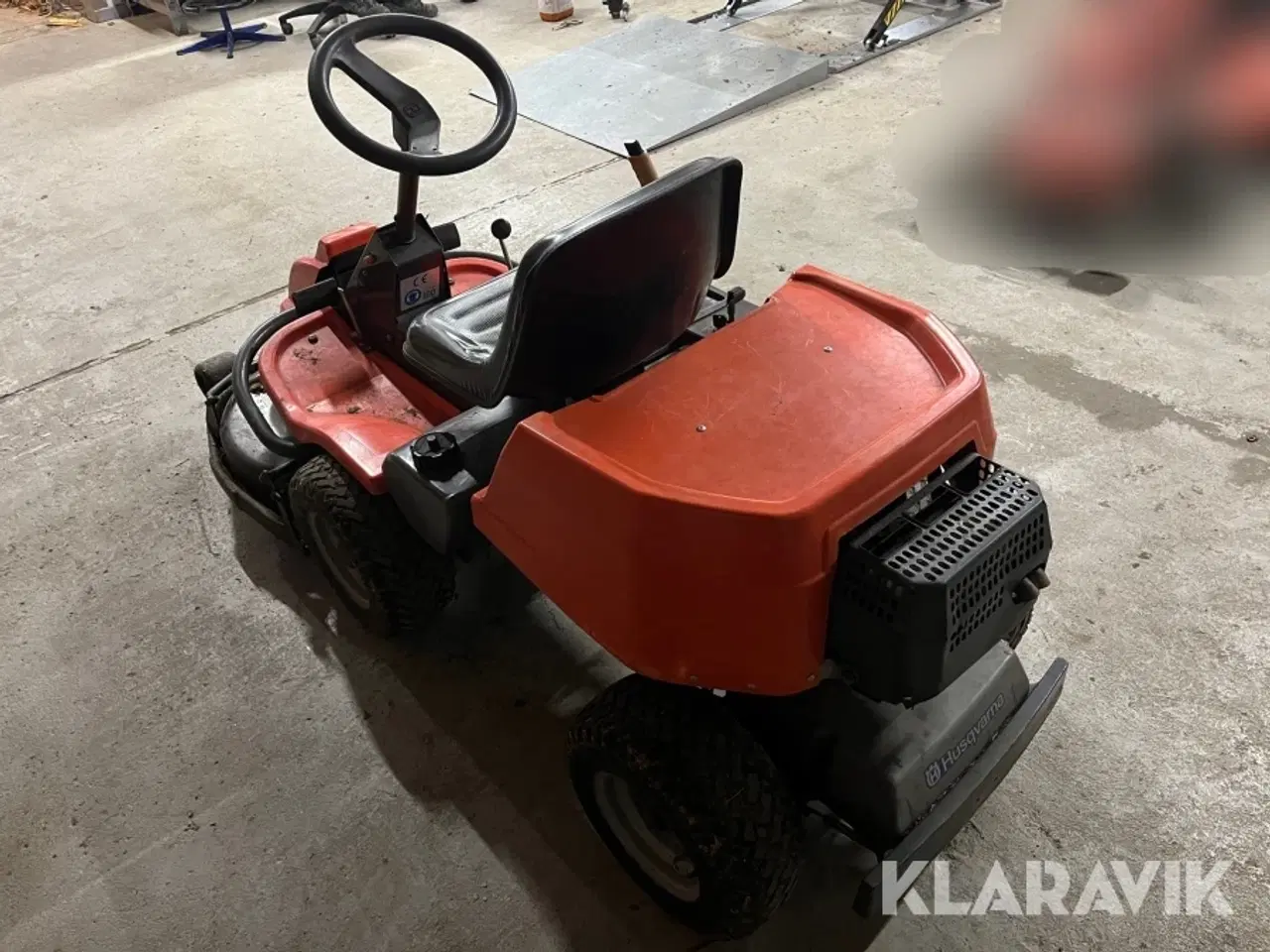 Billede 4 - Græsslåmaskine Husqvarna Rider R 13 Bioklip