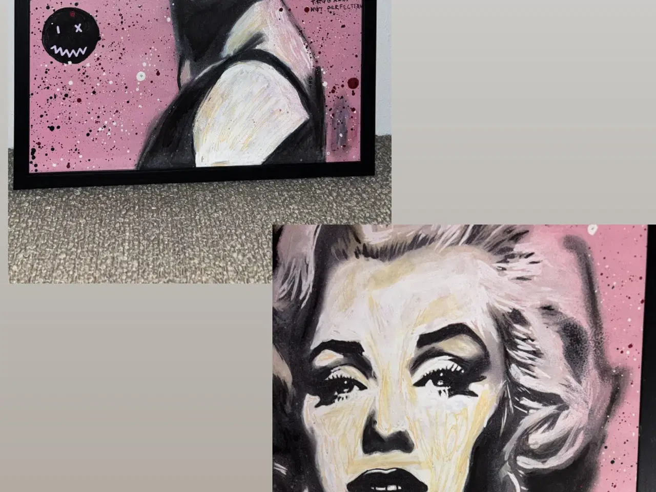 Billede 4 - Håndmalede plakater 