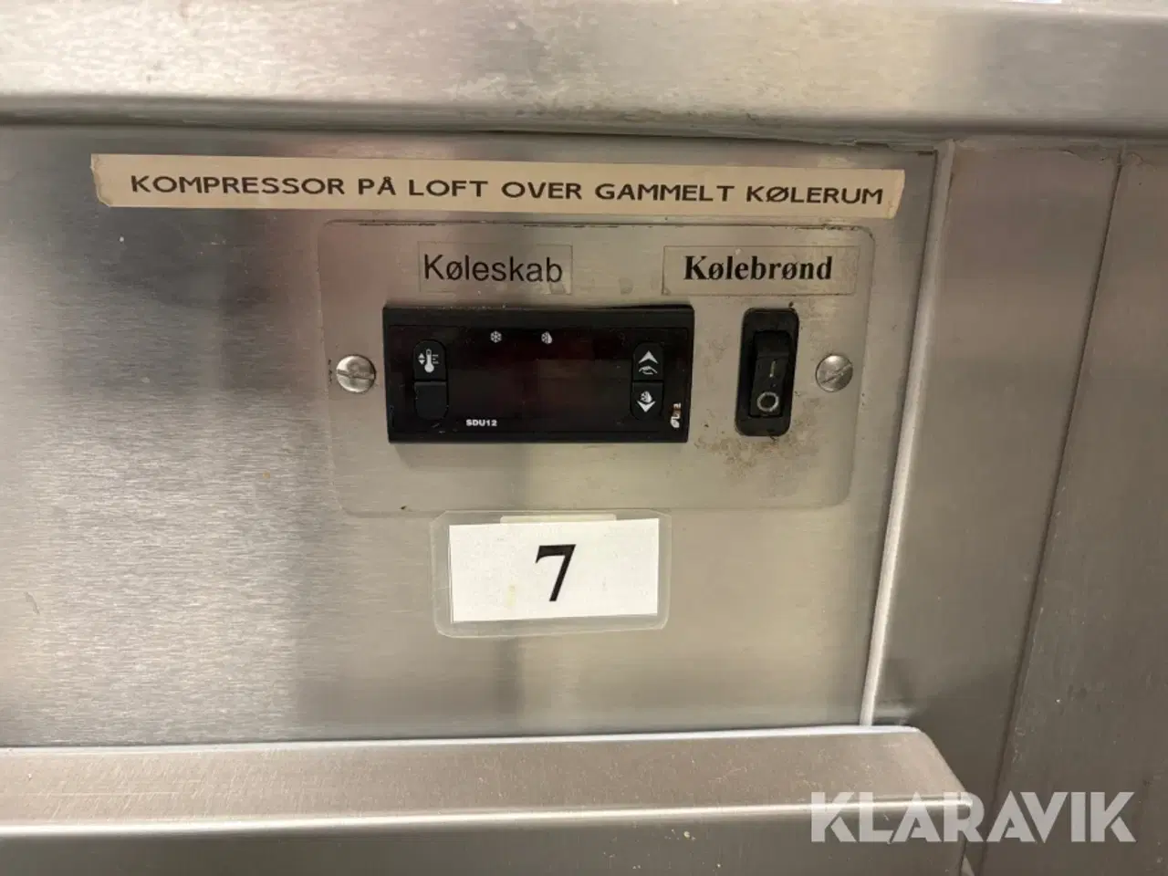 Billede 9 - Kølebord med varmeskab