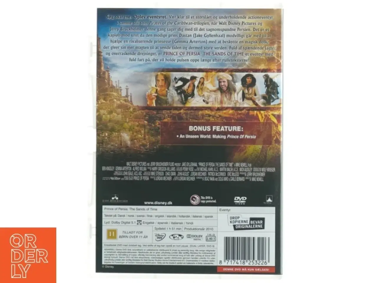 Billede 3 - Prince of Persia: The Sands of Time DVD fra Disney