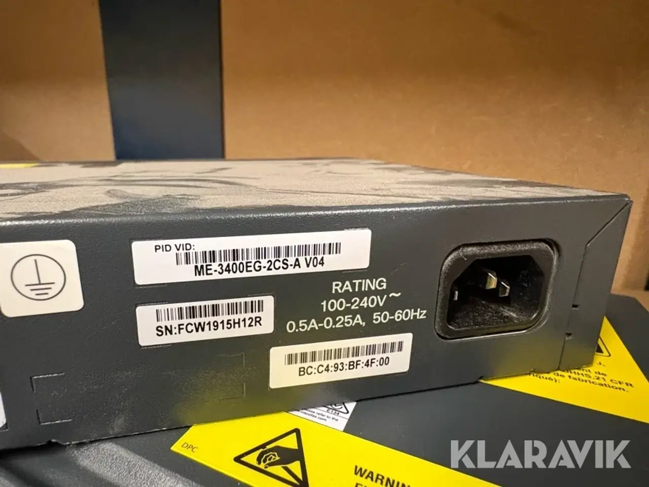 Billede 10 - Ethernet switch Cisco ME-3400EG 2CS-A 4 styk