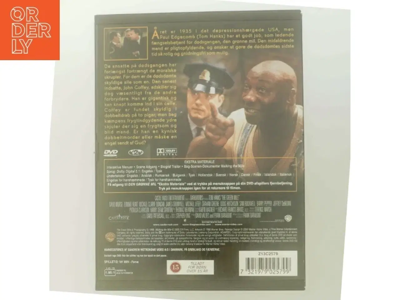 Billede 3 - Den Grønne Mil med Tom Hanks (DVD)