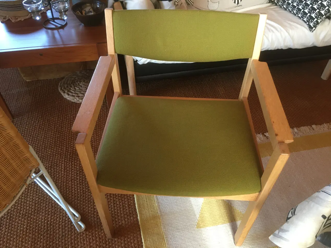 Billede 1 - 2 Børge Mogensen lænestole i egetræ