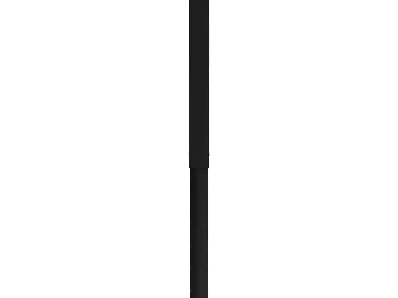 Billede 6 - Stel til arbejdsbænk 2 stk. 55x(69-95,5) cm metal sort