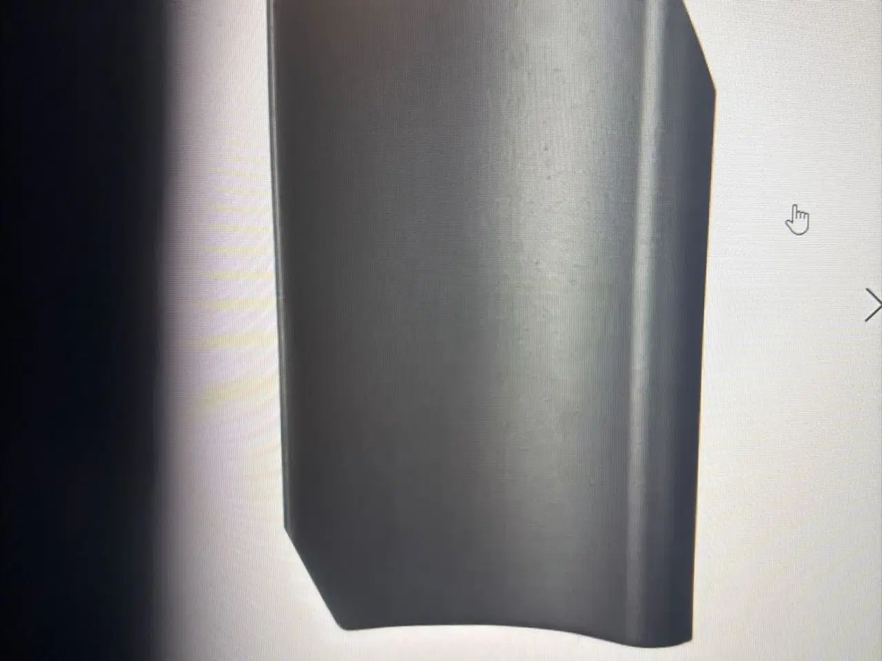 Billede 2 - Højslev lille dansk format sort egroberet.