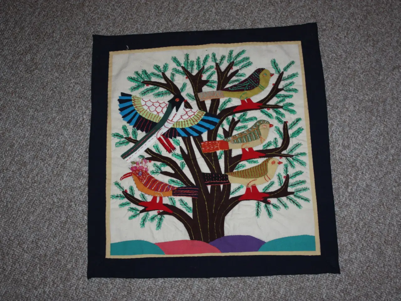 Billede 1 - Patchwork Livets træ/ Tree of life pudebetræk