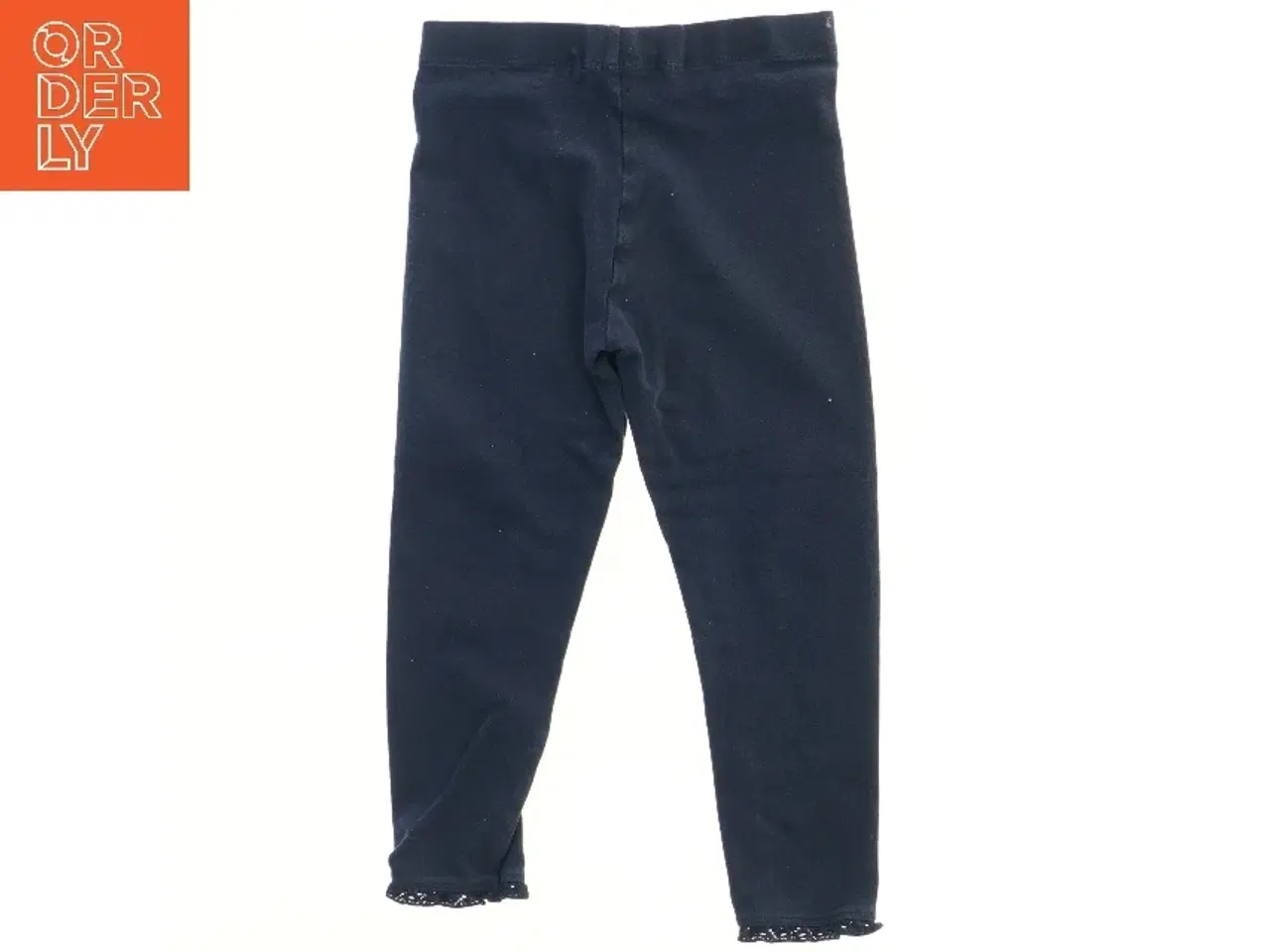 Billede 2 - Leggings med blondekant fra Next (str. 110)