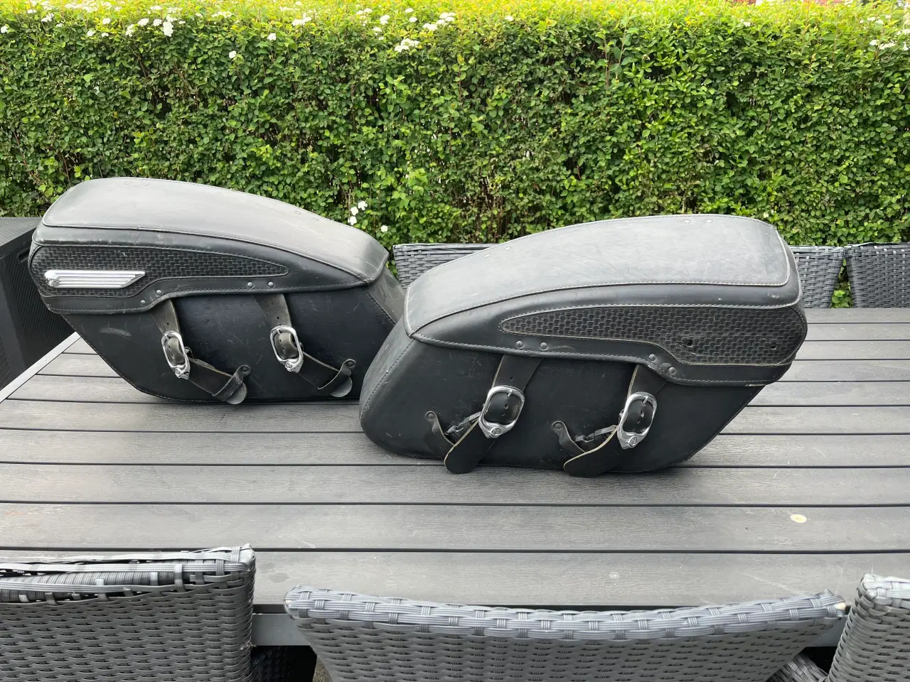 Billede 1 - Sidetasker til Road King