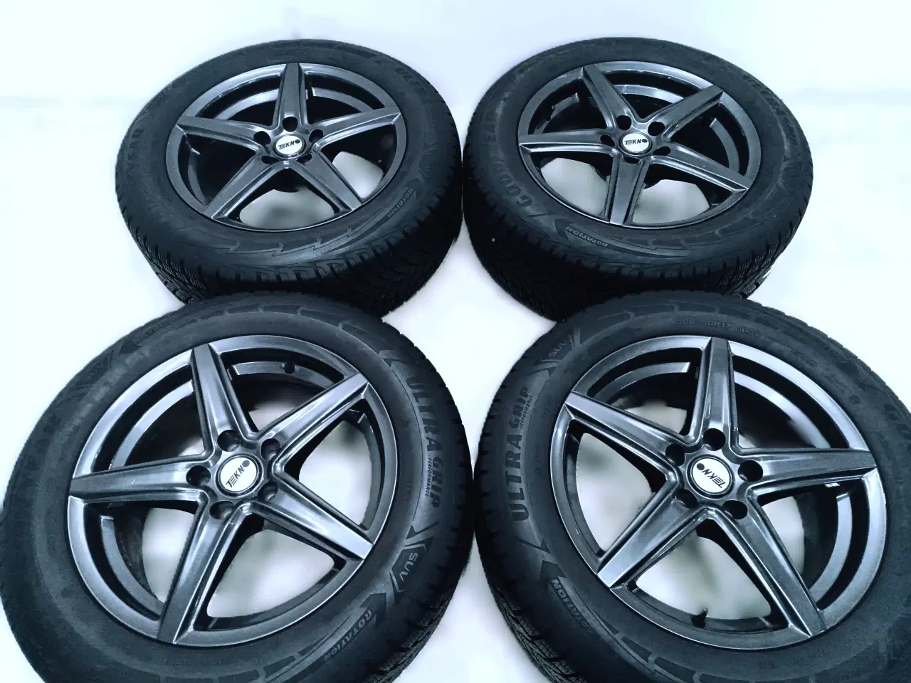 Billede 5 - 5x112 17" ET35 nav 70ø Tekno wheels vintersæt 