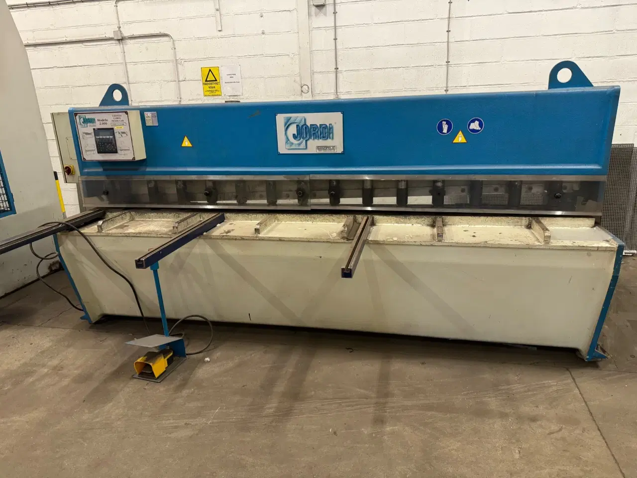 Billede 5 - Maskinsaks 3100 x 4 mm. Jordi