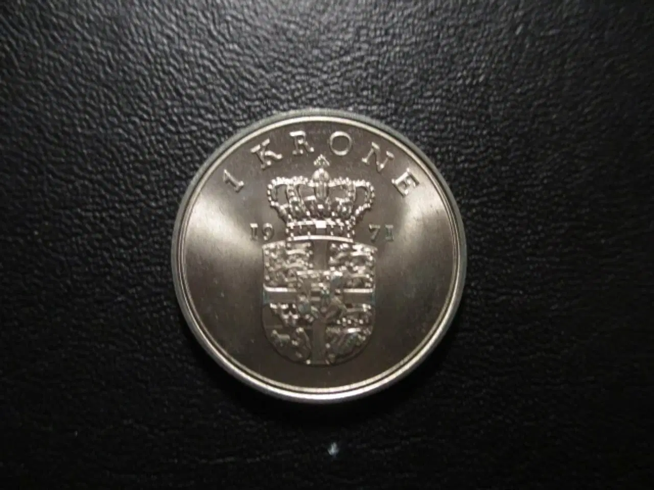 Billede 5 - 1 kroner 1963-1972 unc/møntskær 4 stk