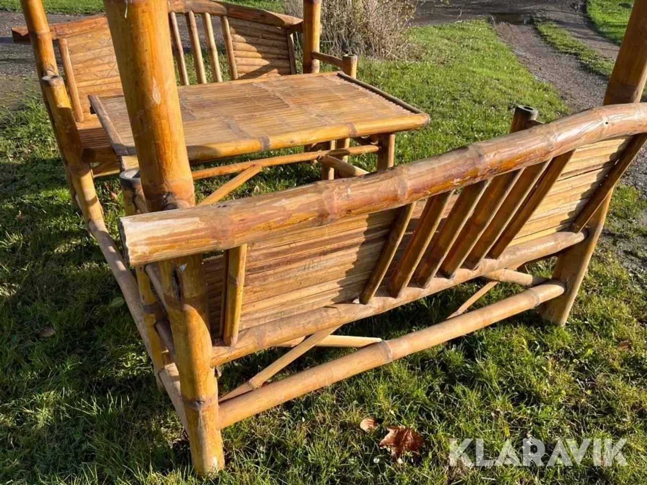 Billede 11 - Bambus hytter 2 styk