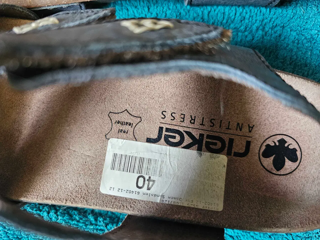 Billede 2 - Sandal str 40 mrk. Reiker
