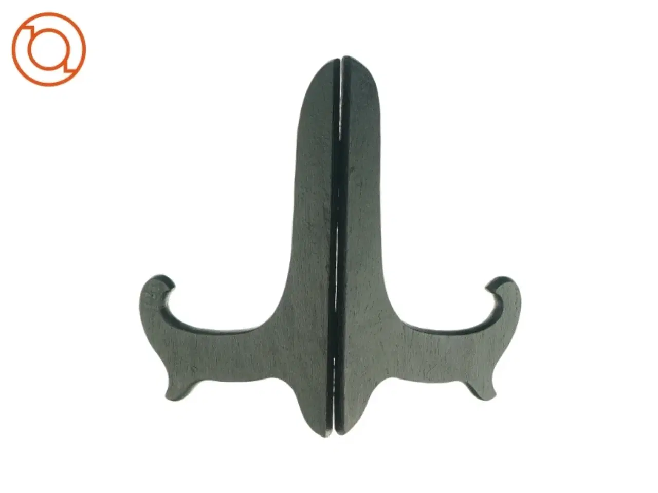 Billede 2 - Bog/tallerken udstillings holder (str. LBH: 16x10x16 cm)