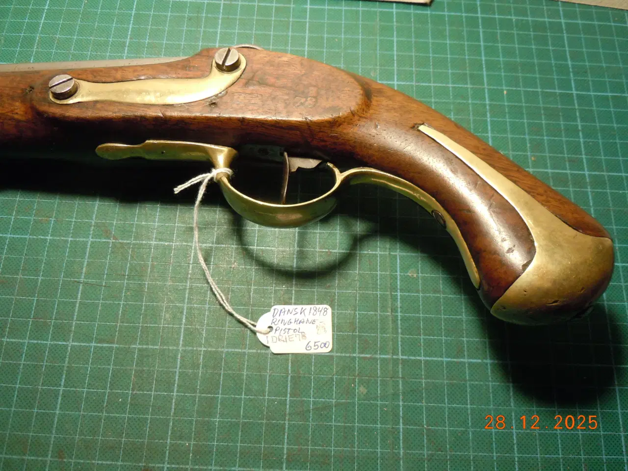 Billede 2 - Slesvig-Holstenernes Artilleripistol M-1849