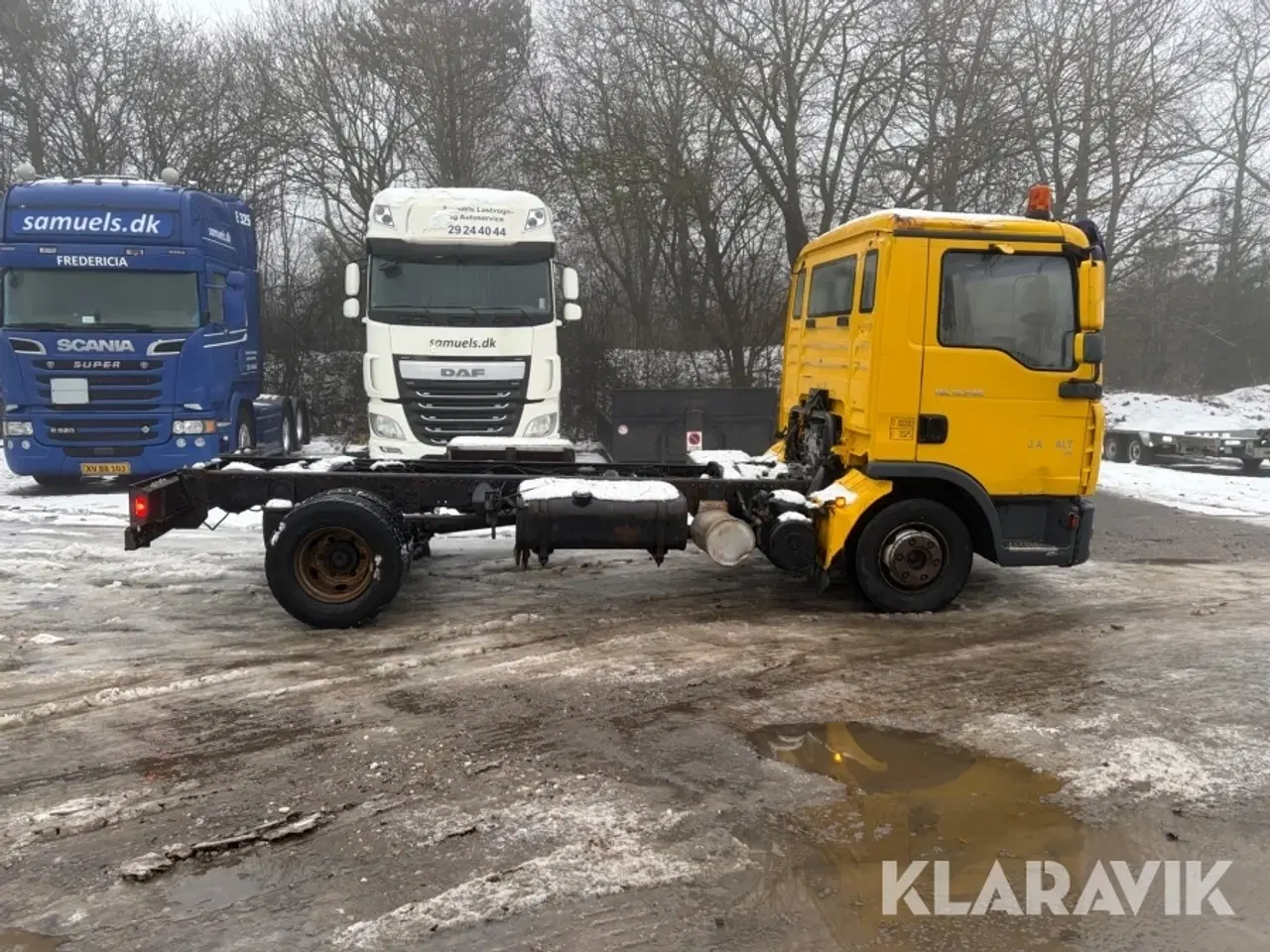 Billede 6 - Lastbil Man Tgl 10.240 med container og wirehejs