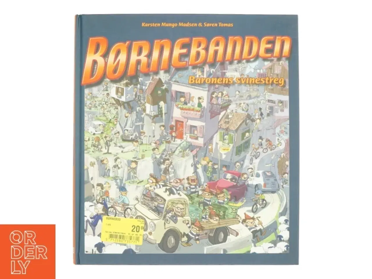 Billede 1 - Børnebanden - Baronens svinestreg (Bog)