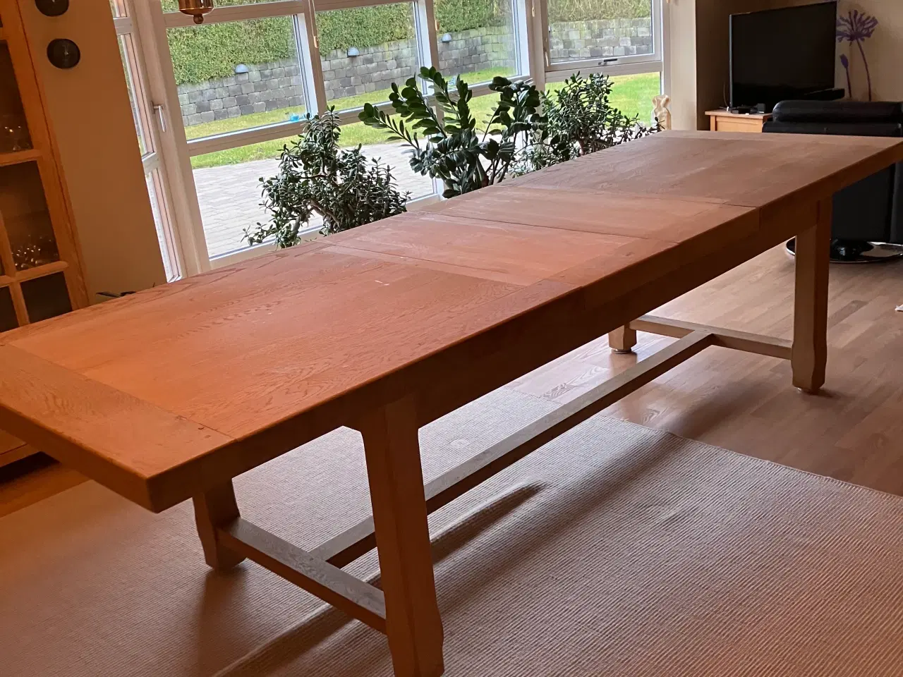 Billede 5 - Håndlavet fransk egetræsspisebord