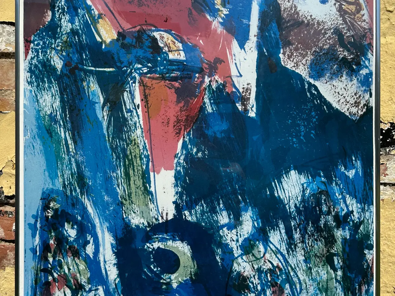 Billede 1 - Plakat, Asger Jorn, Plakat i aluramme